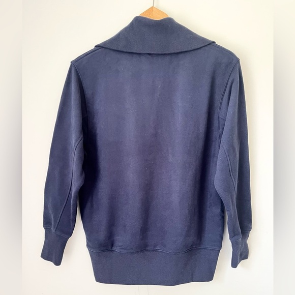 Thakoon Sweater Women’s XS Navy Blue Pullover Quarter Zip NWT - Picture 3 of 8